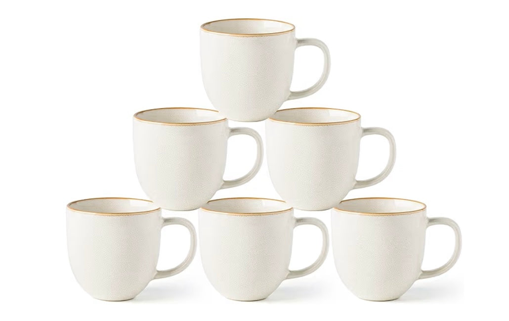 Tazas de café de cerámica de 12 onzas