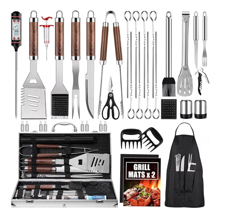 Kit de utensilios para asador