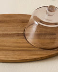 Bandeja madera cúpula