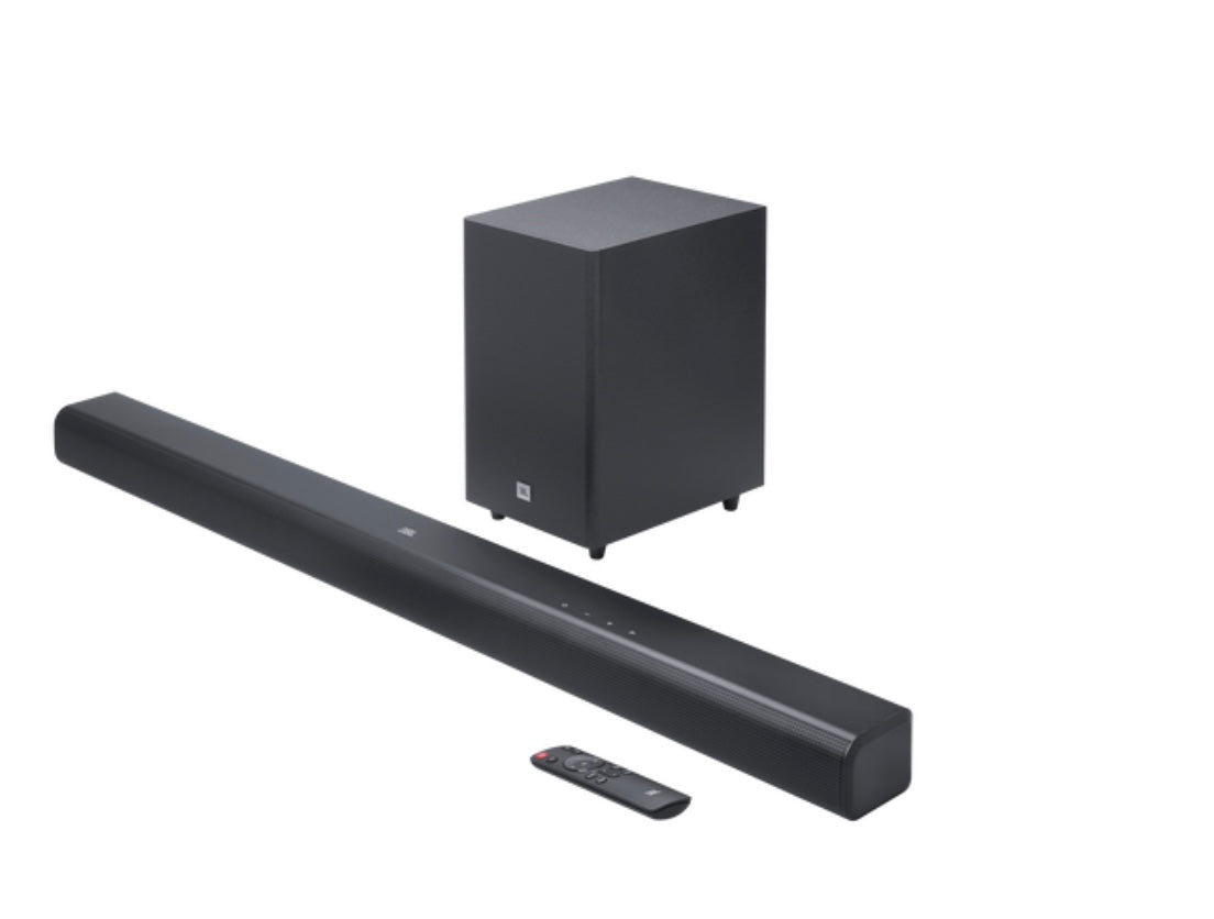 Barra y sistema de sonido JBL