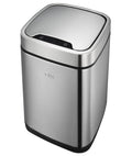 Bote de basura Ecosmart automático para baño con tapa