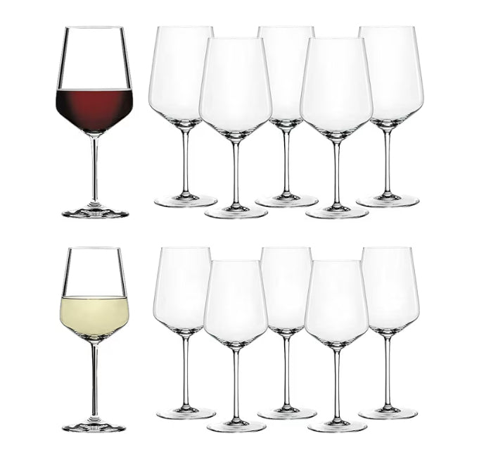 Copas de vino 10 piezas